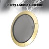 X AUTOHAUX 6.5'' Gold Tone Car Audio Speaker Cover Mesh