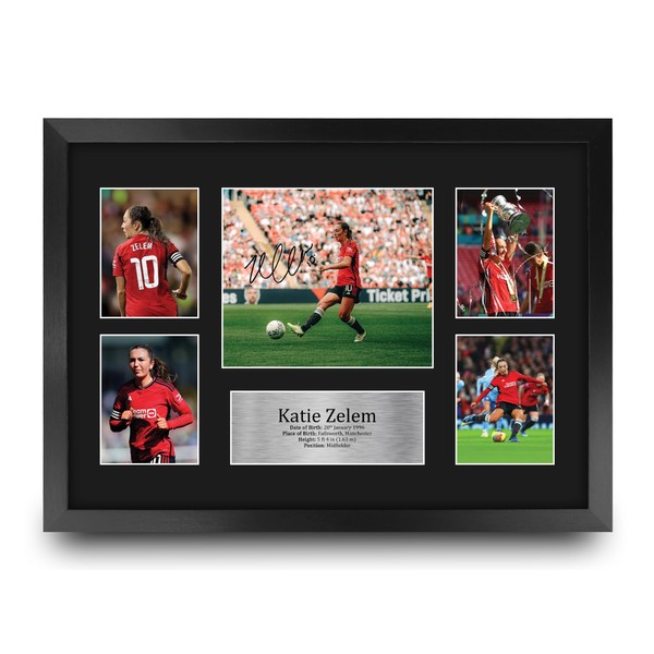 HWC Trading FR A3 Katie Zelem Gedruckte Memorabilien Signiertes Autogramm