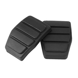 Rubber Brake Pedal, 2pcs business master Brake Pedal grip Rubber Cover Pad for MASTER CLIO LAGUNA SAFRANE 7700800426
