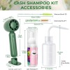 Kit Shampoo Espuma Para Pestañas Y Brocha Para Extensiones