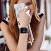 Compatible for Wyze Watch 47mm Band, Giaogor Stretch Elastics Adjustable