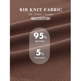 Liu & Qu Womens Maternity Shirts Ribbed Short Sleeve Maternity Tops Casual Crew Neck Side Ruched Pregnancy Clothes