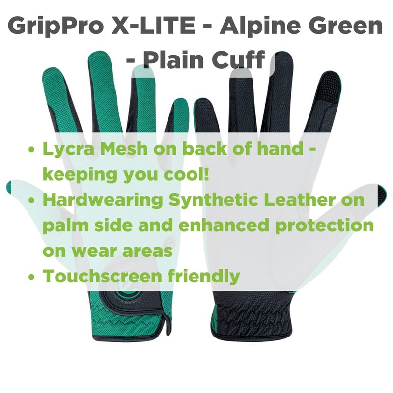 eGlove - eQUEST GripPro X-LITE Horse Riding Gloves - Lightweight,