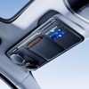 Raksonic Car Glasses Holder, Sun Visor Pocket, Car Glasses Clip,
