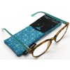 Foster Grant Bryn Round Reading Glasses TEL Teal and Tortoise