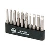 WIHA 74988 Slotted Phillips and Square Power Bit Set with