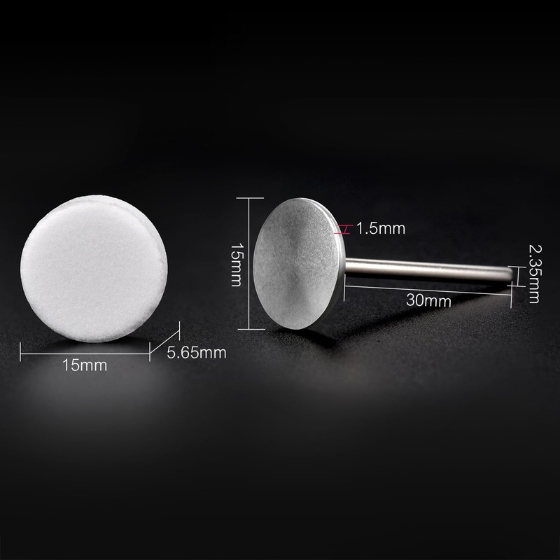 KADS 100Pcs Nail Nail Buffing Self-Adhesive Replaceable Sandpaper Polishing Files