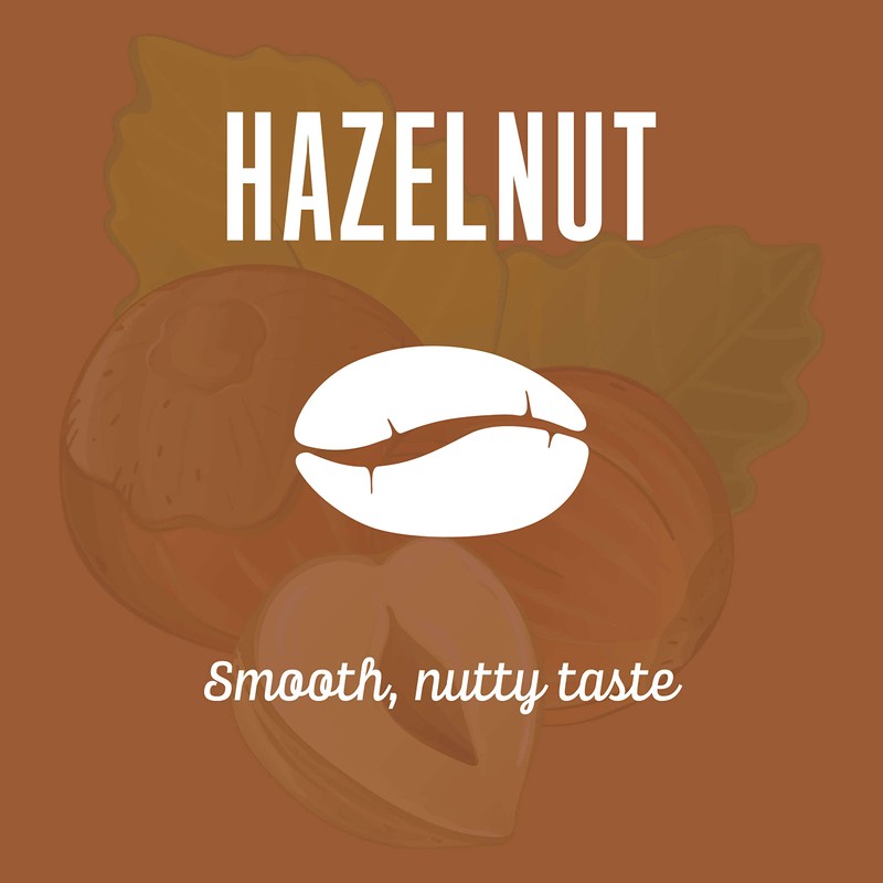 Boyer's Coffee, Hazelnut Coffee, Light Roast Flavored Coffee, Whole Bean,
