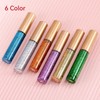 Apooliy Liquid Glitter Eyeliner, Metallic Shimmering Long Lasting Eyeshadow with