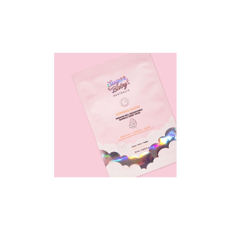 SugarBaby Sugar Baby Express Glow Single Sheet Mask 20ml