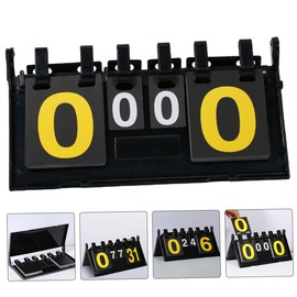Levemolo Portable Sports Scoreboard Basketball Scorekeeper for Net Reusable Scoreboard for Tennis Basketball Games
