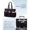 LOVEVOOK 17 Inch Laptop Tote Bag for Women Work, Teacher