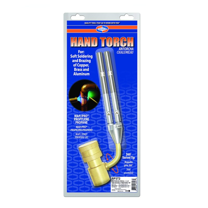 Uniweld RP3T2 Hand Torch with Double Twister Tip