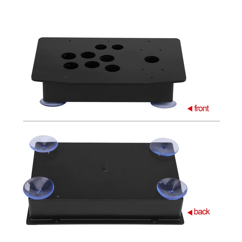 Black DIY Set Kits Acrylic Panel and Inclined Cases Replacement