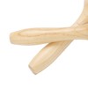 2Pcs Sand Hammer Early Education Instrument Wooden Toddler Percussion Musical