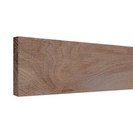 0.25 in. D x 1.5 in. W x 24 in. L Unfinished Natural White Oak Wood Board