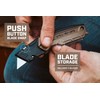 Spec Ops Tools Folding Utility Knife with Retractable Blade, Includes