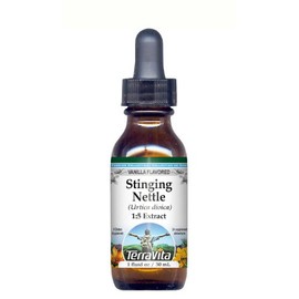 Terravita Stinging Nettle Herb - Glycerite Liquid Extract (1:5) - Vanilla Flavored (1 fl oz, ZIN: 428310)