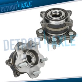 Detroit Axle AWD Pair Rear Wheel Bearing Hub for 2003 2004 2005 2006 2007 Nissan Murano