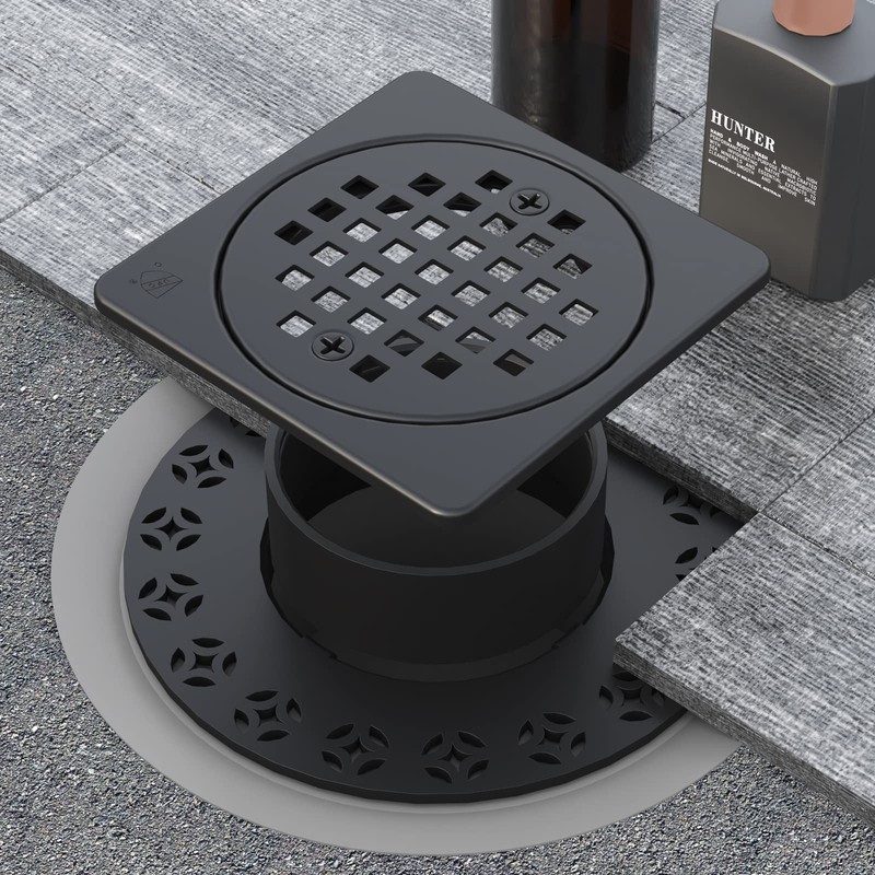 4 Inch Drain Grate Kit,Compatible with Schluter Kerdi Drain Flange,