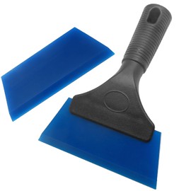 Seimneire 5 Inch Car Window Squeegee Silicone Squeegee, Auto Window Squeegee Small Windshield Squeegee, Tile Squeegee Mirror Squeegee Shower Squeegee for Glass Doors (Blue)