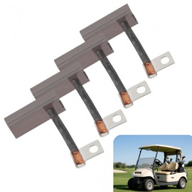 GENOUR Golf Cart Motor Brushes Kit - Compatible with EZGO (1980-Up), Club Car (1984-Up), Yamaha (1978-Up) | Replacement Carbon Brushes for Golf Cart Motors & Upgrade Kit