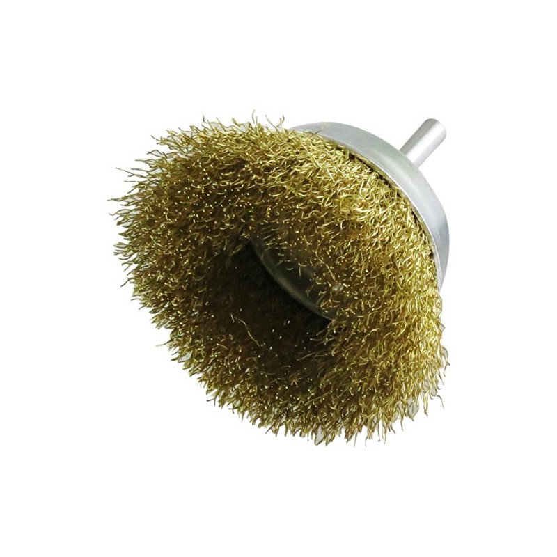 Yanase CS65 Cup Brush with Shaft [0.2 inch (6 mm)