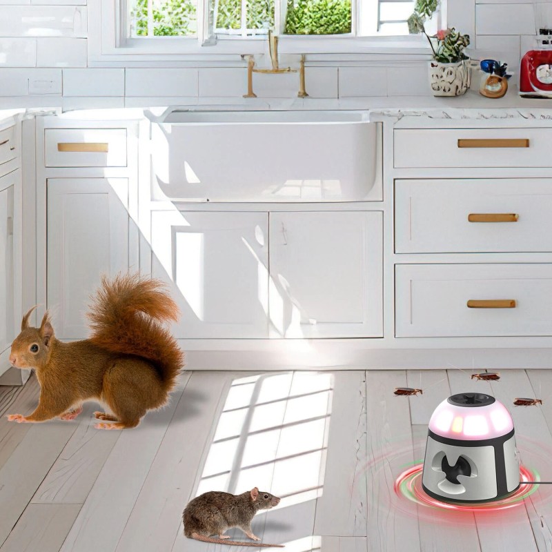 iMounTEK Ultrasonic Rodent Mouse Repeller Alarm Mice Repellent Squirrel Control