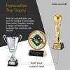 Paintball Game Trophy, Silver