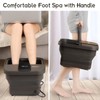 Beinilai Collapsible Foot Spa,Foot Bath with Heat and Massage and