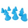aloala Triangle Mini Color Soft Cone Soccer Dribble Mark Markers