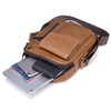 Leather Shoulder Crossbody Bag for Men Business Messenger Briefcase Handbag