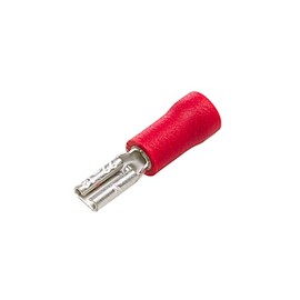HELLA 8KW 705 393-812 Cable Connector - Red - from: 0.5mm² - to: 1.0mm² - Blade Terminal Sleeve - 4,8 x 0,5 - Set - Quantity: 10