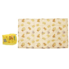 Marushin Meny Cheese 07 Tom and Jerry Blanket with Pouch: Approx. H 23.6 x W 39.4 inches (60 x 100 cm), Storage Bag Portion: Approx. 4.3 x 7.1 x 5.9 inches (11 x 18 x 15 cm)