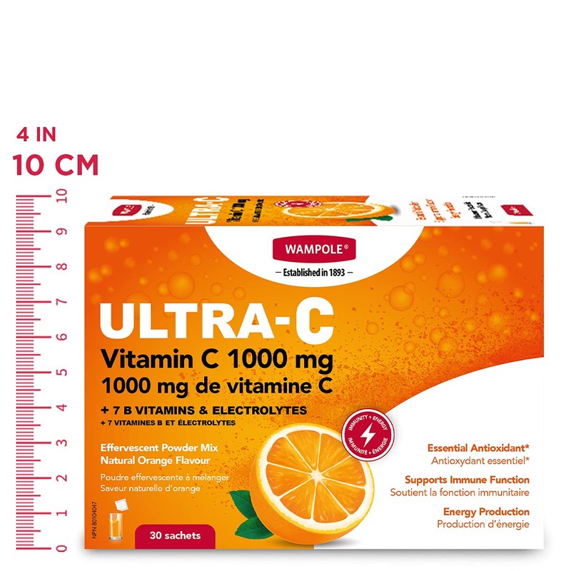 Wampole Ultra-C – 1000 mg of Vitamin C + B Vitamins