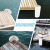 BALAVA Dock Corner Bumper,Dock Fenders Bumper,Marine Dock Bumpers,Inflatable Dock Protection