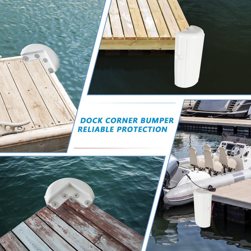 BALAVA Dock Corner Bumper,Dock Fenders Bumper,Marine Dock Bumpers,Inflatable Dock Protection