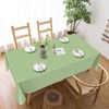 3PCS Sage Green Tablecloths Plastic, 3 Different Shades of Sage