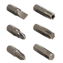 S&R Bit Set / Screwdriver Bit Set 57 Pieces in Plastic Box