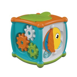 Clementoni - 17672 - Cubo De Actividades Play For Future, Juego Educativo Actividades Bebé A Partir De 10 Meses, Made In Italy