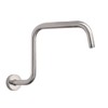 HarJue S Shaped Shower Arm, High Rise Shower Head Extension
