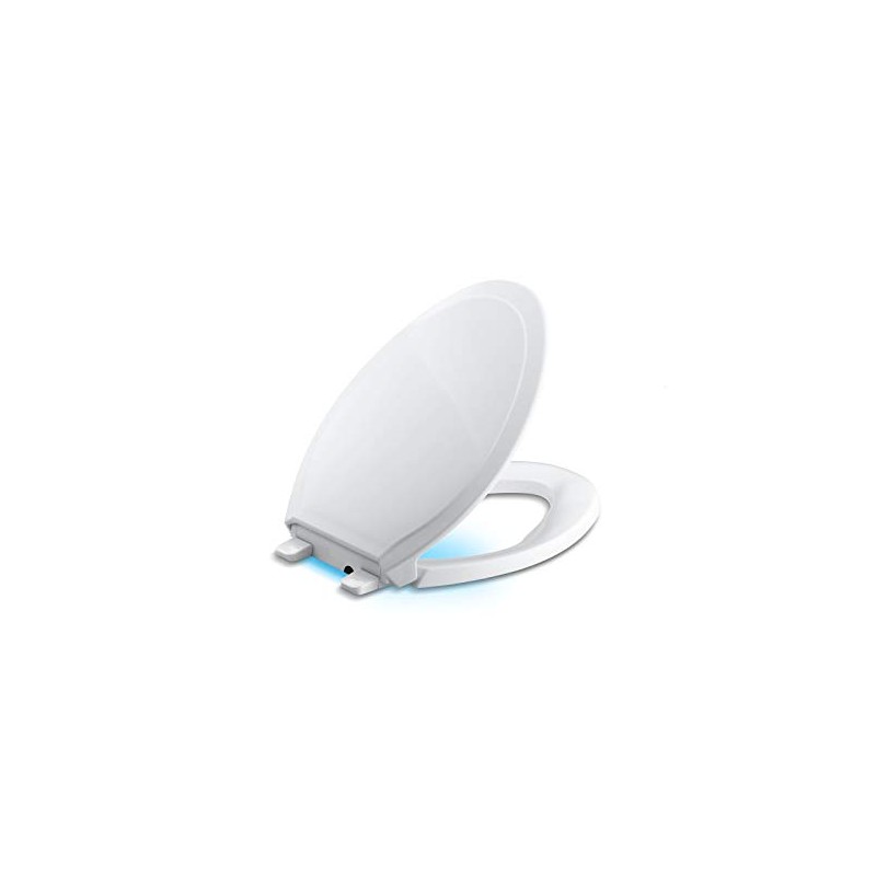 KOHLER Nightlight Quiet-Close™ with Grip-Tight elongated toilet seat