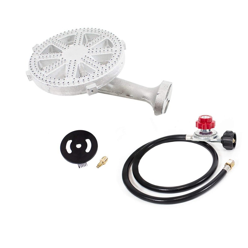 GasOne Propane Burner Banjo High Pressure 10 in Heavy Duty