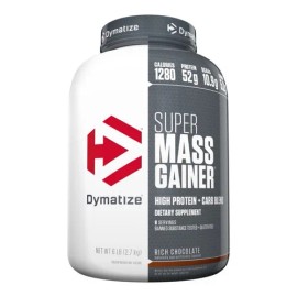 Super Mass Gainer 6 Lb Dymatize, Ganador De Masa C/vitaminas Sabor Rich Chocolate
