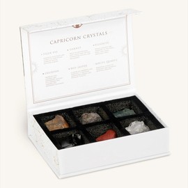 KARMA AND LUCK Wise Aspirations Capricorn Zodiac Crystal Box