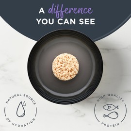 Reveal Natural Wet Kitten Food in Broth, Limited Ingredient Grain Free Canned Kitten Food, Protein with No Artificial Additives, Chicken & Tuna Variety in Broth (8 x 2.47 oz Cans)