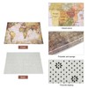 World Map Rug Anti Slip Floor Mat Soft Area Rug