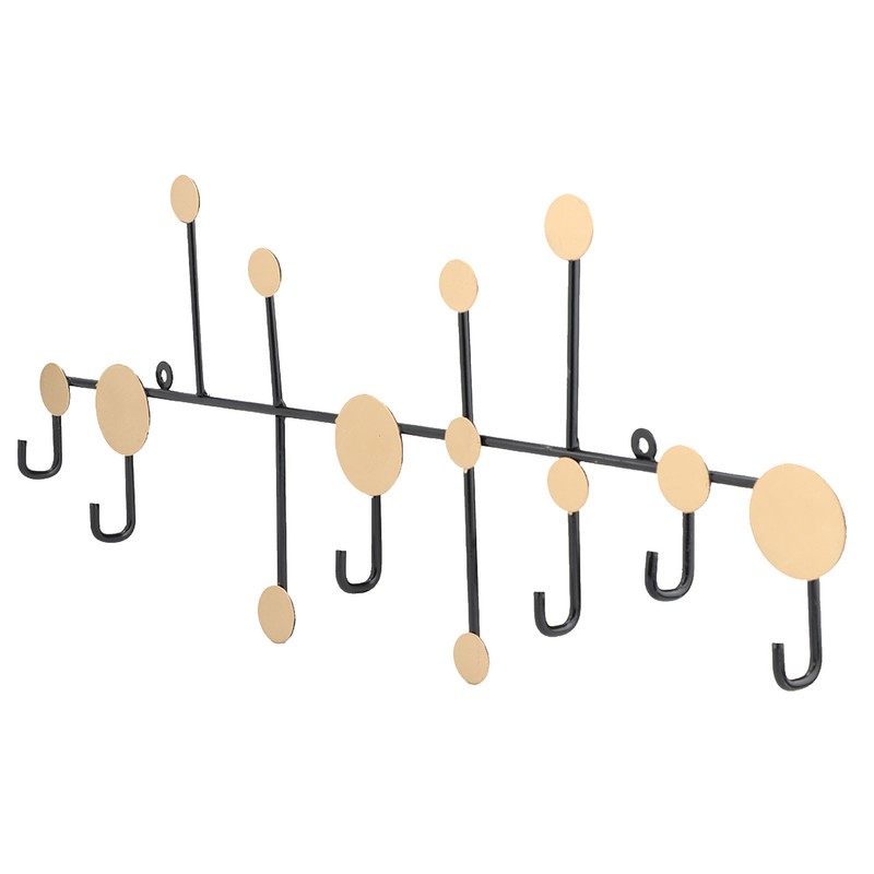 Wall Mounted Coat Rack Clothes Organizer Hooks Hanger for Hat