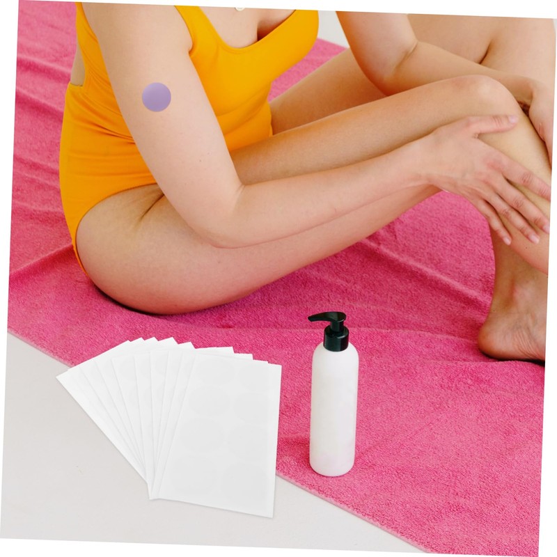 Alipis Uv Detection Stickers Sheets of Sun Blocking Patches for