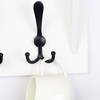 Dseap Wall Mounted Coat Rack Shelf - 24” Heavy Duty